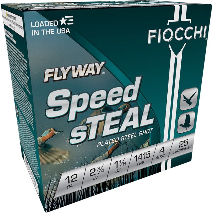 Fiocchi Flyway 12 Gauge 2.75 1 1/8 oz 4 Shot 12FST4