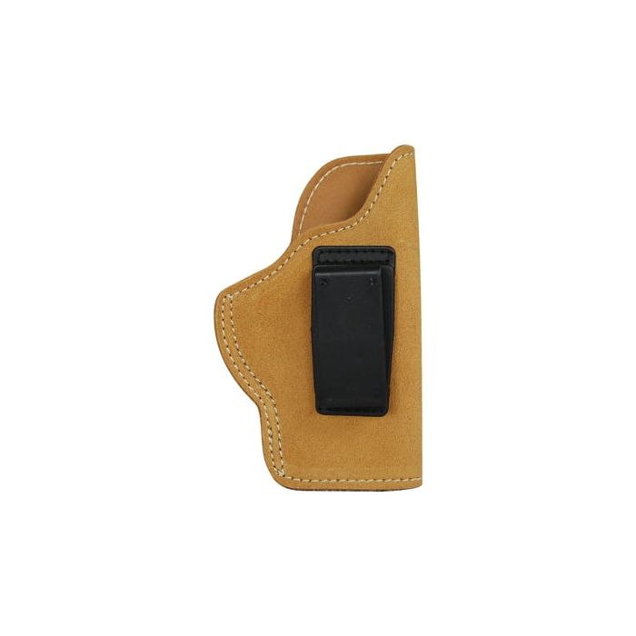 Blackhawk Suede Leather IWB Angle-Adjustable Full-Size Pistol Holster, Brown, Right Handed, 421809BN-R 