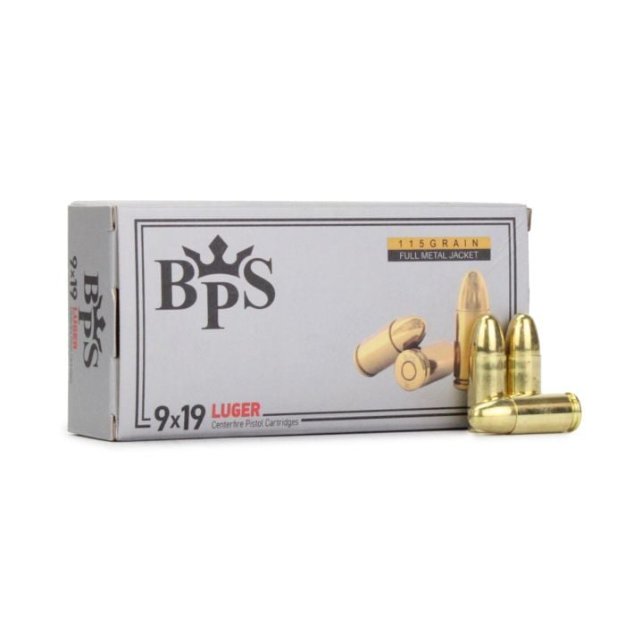 BPS 9mm 115 Gr FMJ