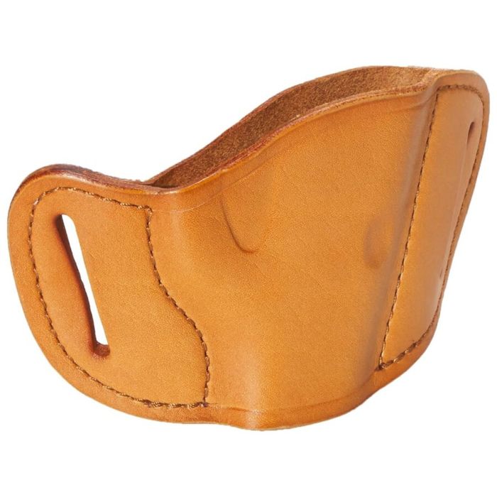 Bulldog Cases Molded Leather OWB Holster, RH, Size Large