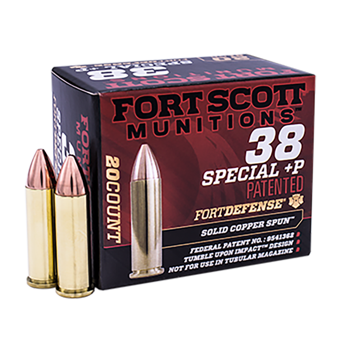 Fort Scott TUI 38 Special +P 81 Gr SCS 20 Rounds