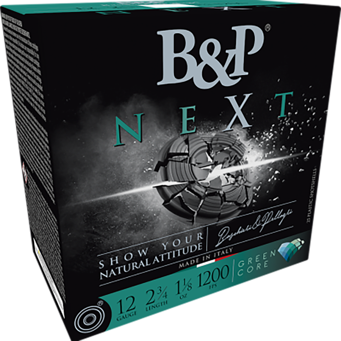 B&P Next 12 Gauge 2.75 1-1/8 oz 7.5 Shot B&P Next 12 Gauge 2.75 1-1/8 oz 7.5 Shot