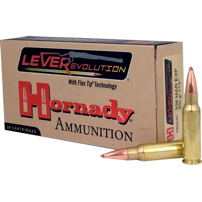 Hornady Leverevolution 338 Marlin Express 200 Gr Flex Tip eXpanding Hornady Leverevolution 338 Marlin Express 200 Gr Flex Tip eXpanding