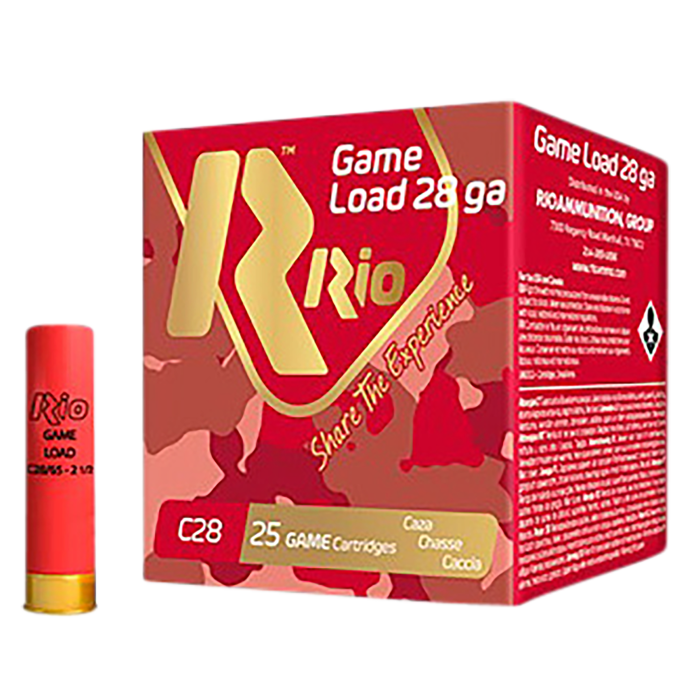 Rio Ammunition Game Load 28 Gauge 2.75 1 oz 7.5 Shot RCHV2875