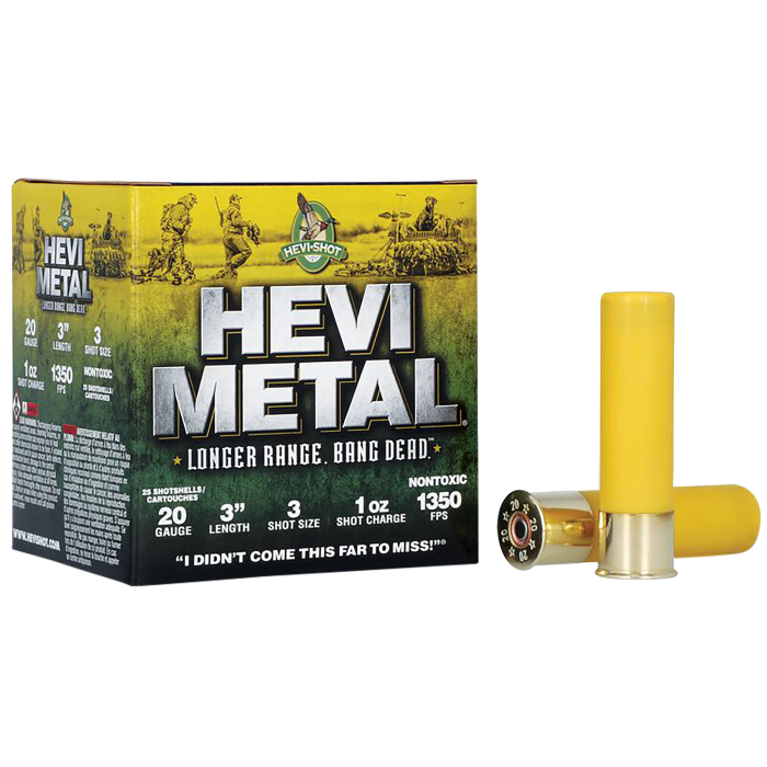 Hevi-metal (vista) Hevi-metal 20 Gauge 3 1 oz 3 Shot HS39003