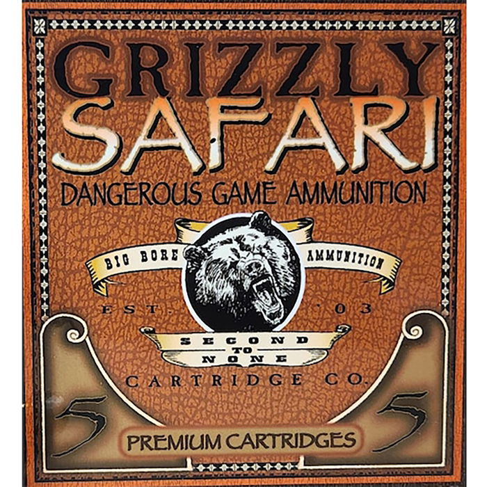 Grizzly 470 Nitro Express 500gr Triple Shock X Ammo