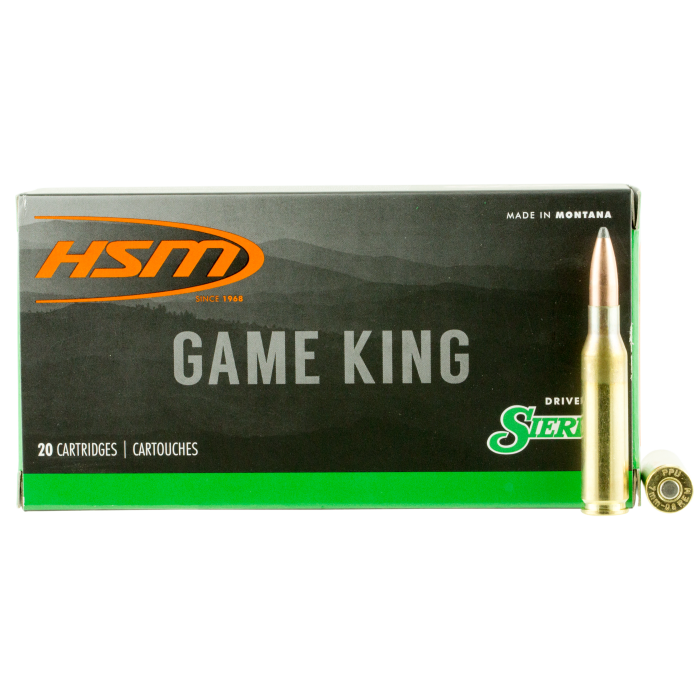 Hsm Game King 7mm-08 Rem 150 Gr Sierra GameKing Spitzer Boat Tail