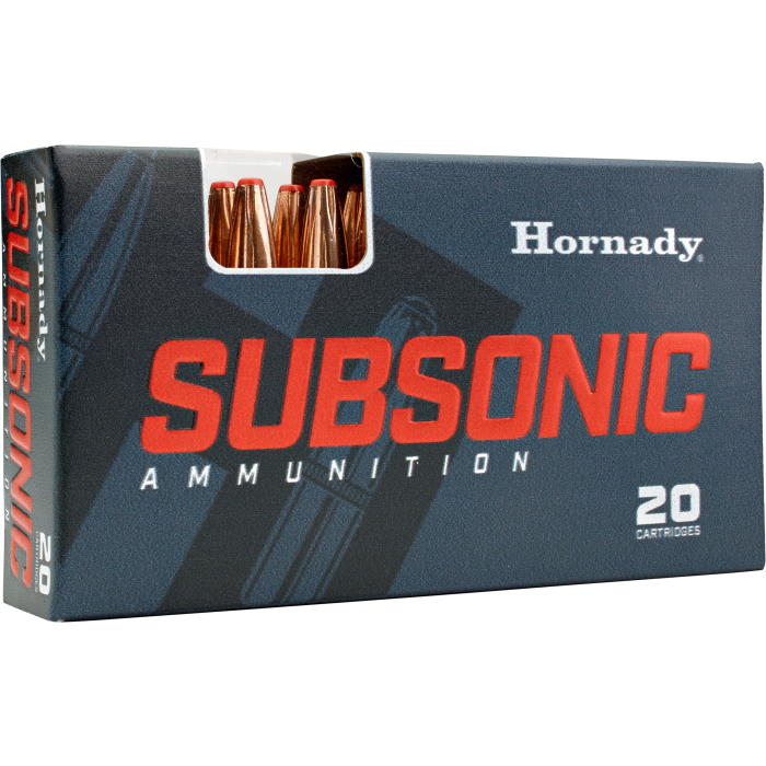 Hornady Subsonic 30-30 Win 175 Grain Sub X Hornady Subsonic 30-30 Win 175 Grain Sub X