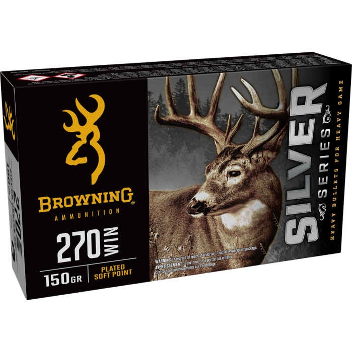 Browning Ammo 270 Win 150 Gr Plated Soft Point Browning Ammo 270 Win 150 Gr Plated Soft Point