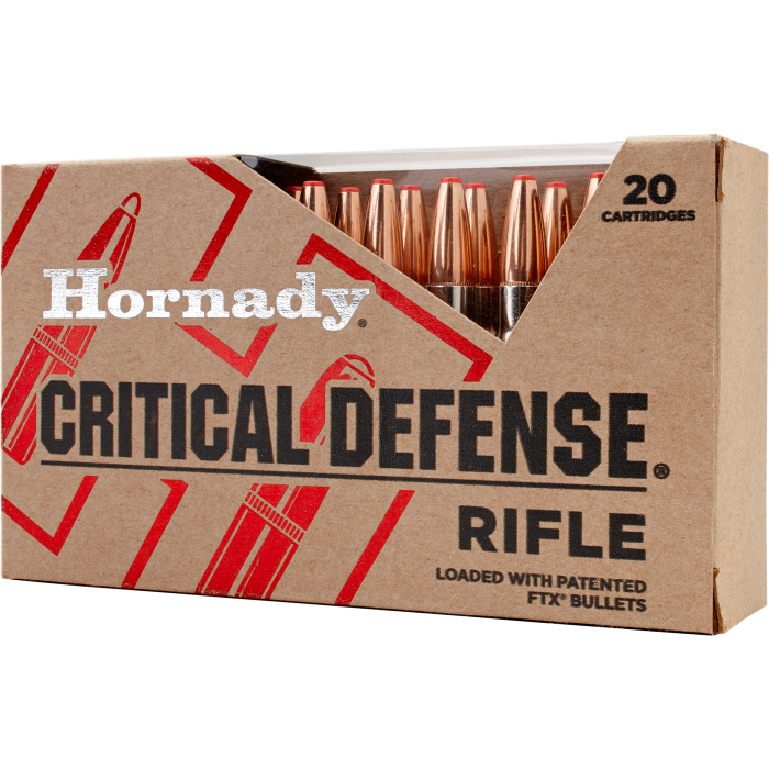 Hornady Critical Defense 308 Winchester 155 Grain Flex Tip eXpanding Hornady Critical Defense 308 Winchester 155 Grain Flex Tip eXpanding