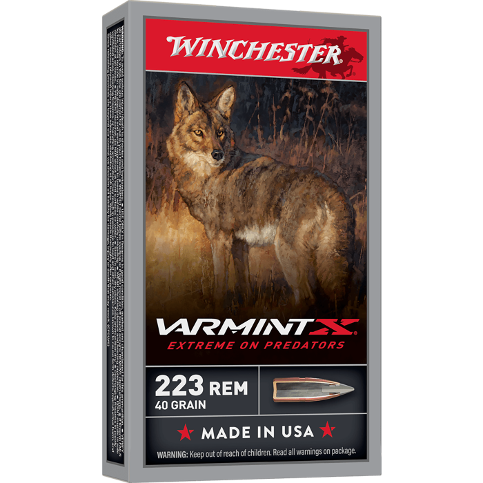 Winchester 223 Rem 40 gr Polymer Tip