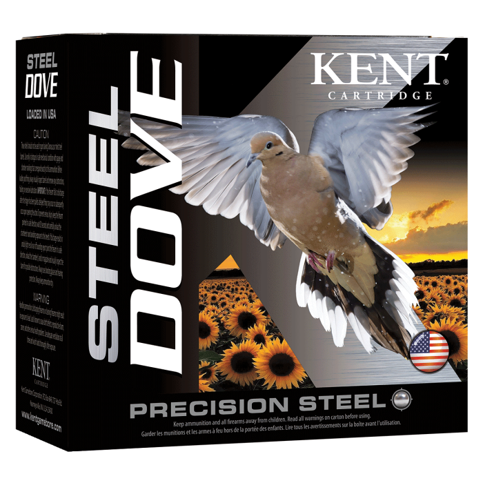Kent Cartridge Steel Dove 20 Gauge 2.75 7/8 oz 6 Shot