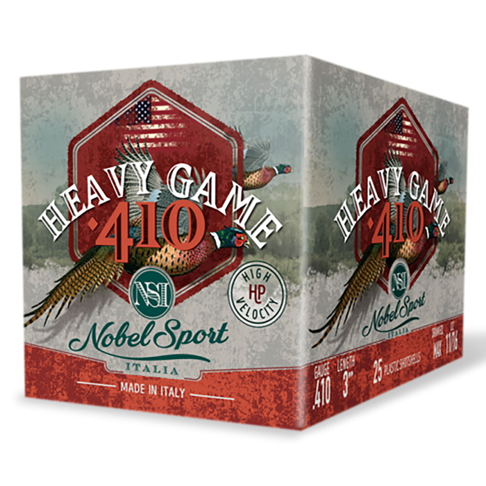 Nobel/Eurosports 410 Gauge 3 11/16 oz 6 Shot Nobel/Eurosports 410 Gauge 3 11/16 oz 6 Shot