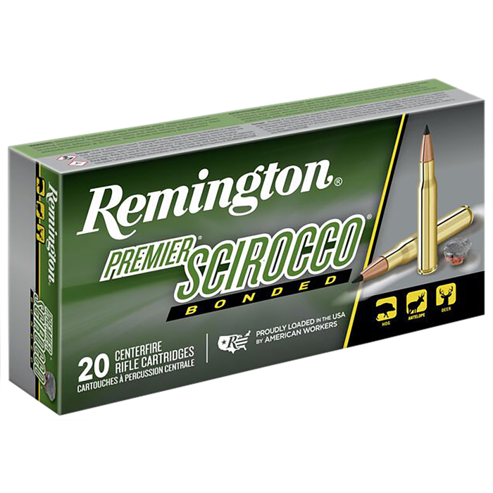 Remington Premier 308 Win 165 Grain Swift Scirocco Bonded