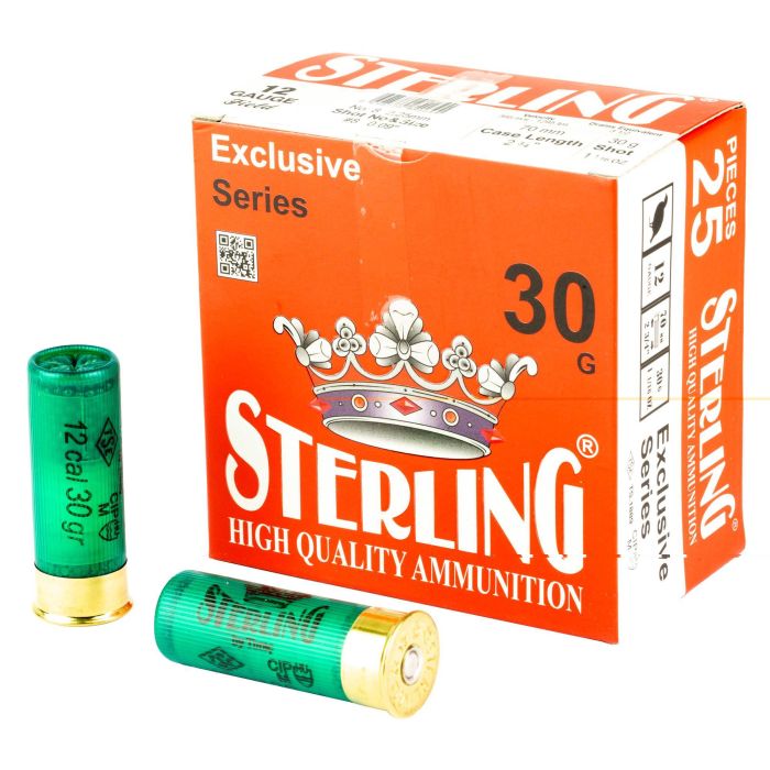 Sterling Exclusive 12ga 2.75" 1-1/6 oz #8