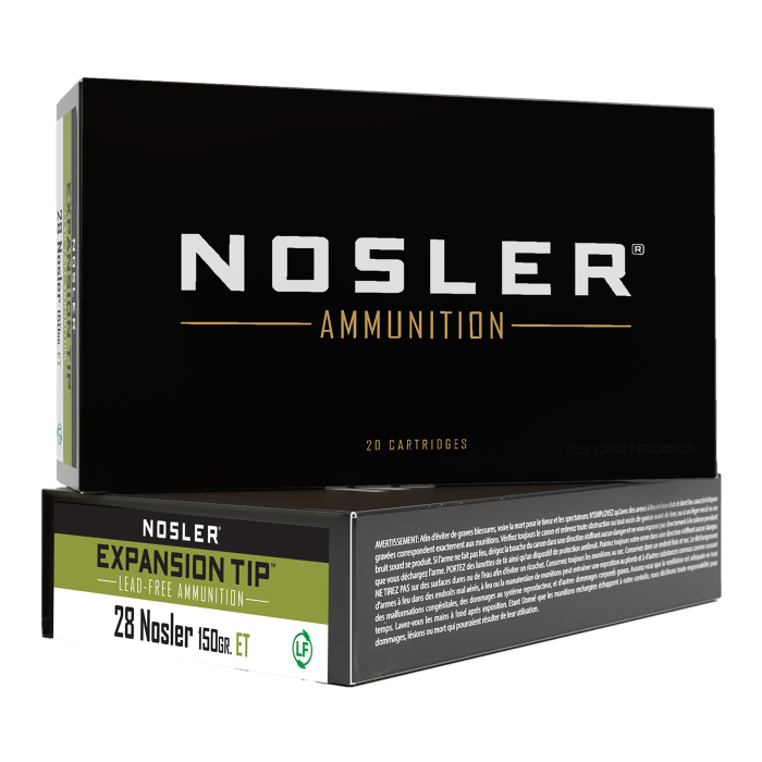 Nosler E-tip 28 Nosler 150 Gr E-Tip Lead-Free