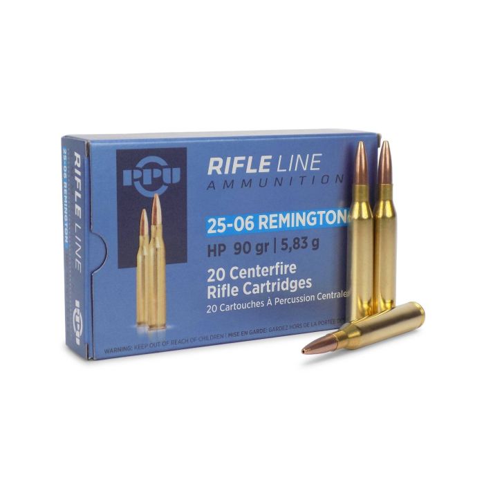 PPU Rifle Line, 25-06 remington ammo, 2506 rem, hollow point for sale, ppu ammo, ammo for sale, Ammunition Depot