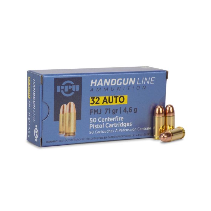 PPU, 32 ACP ammo for sale, fmj, fmj for sale, 32 auto for sale, ammo for sale, Ammunition Depot