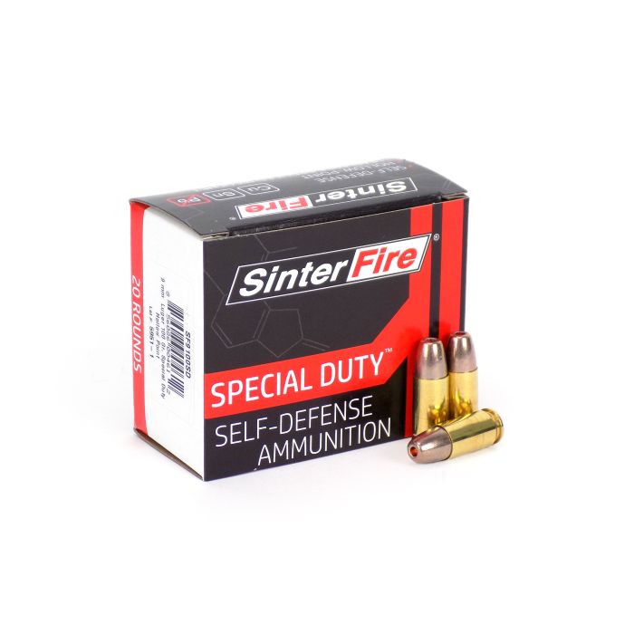 F9100SD Sinterfire Special Duty Self-Defense 9mm 100 Grain HP