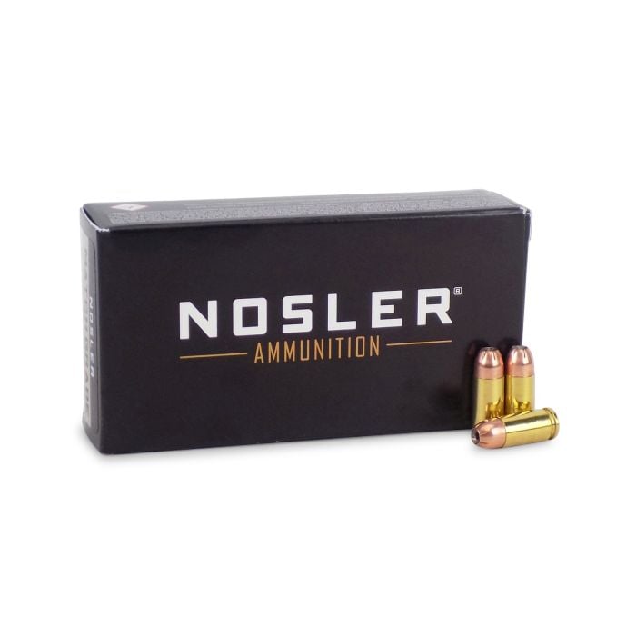 Nosler Match Grade Handgun 9mm 124 Grain JHP | 9mm Ammo For Sale - Ammunition Depot