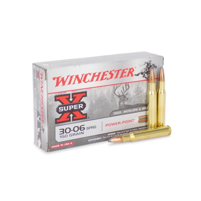 X30061 Winchester Super-X 30-06 Springfield 150 Grain PowerPoint