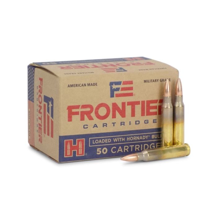 FR2005 Hornady Frontier 5.56 55 Grain FMJ 50 Round Box