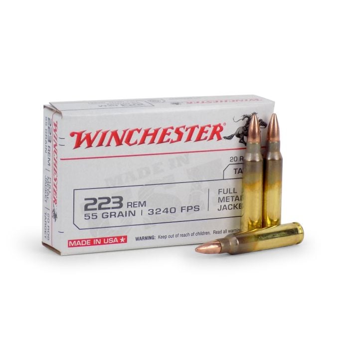 Winchester 223 Remington 55 Gr FMJ | 223 Remington Ammo For Sale Ammunition Depot