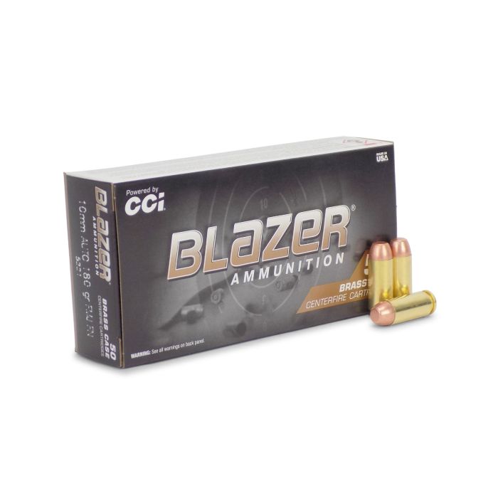 5221 Blazer Brass 10mm 180 Gr FMJ
