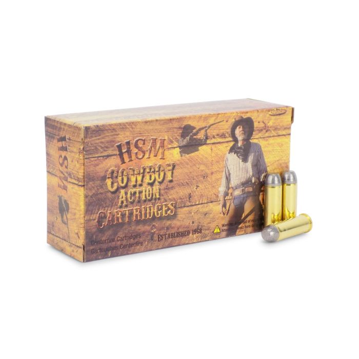 HSM-44M-11-N HSM Cowboy Action 44 Mag 200 Grain Round Nose Flat Point