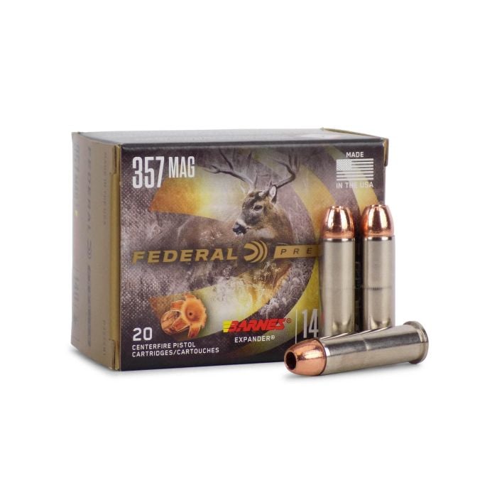 Federal 357 Magnum 140 Gr Barnes Expander | 357 Magnum Ammo For Sale Ammunition Depot