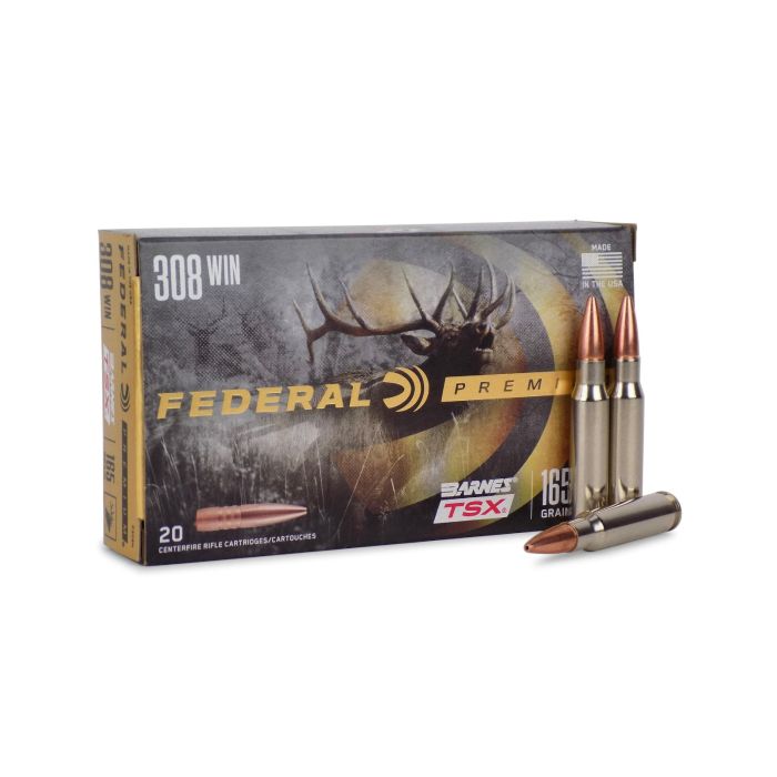 Federal 308 Winchester 165 Gr Lead Free Barnes TSX | 308 Winchester Ammo For Sale Ammunition Depot