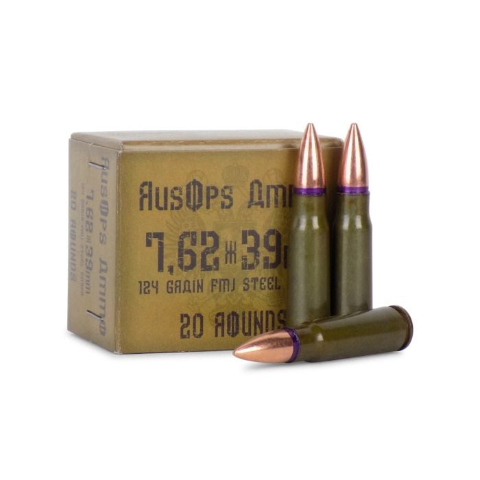 RusOps 7.62x39 124 Grain FMJ RA76239124FMJ Ammo Buy RusOps 7.62x39 124 Grain FMJ RA76239124FMJ Ammo Buy