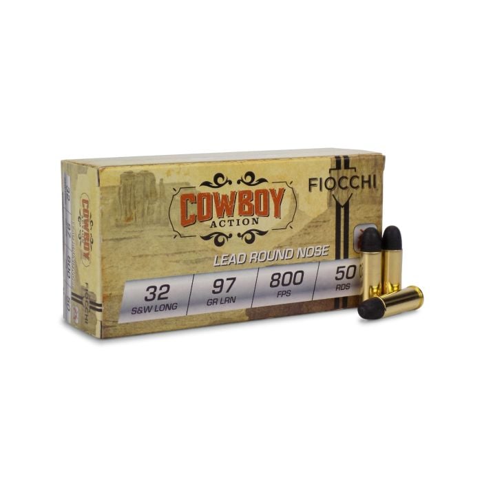 Fiocchi ammo, cowboy action, 32 sw long, lfp ammo, ammo for sale, Ammunition Depot