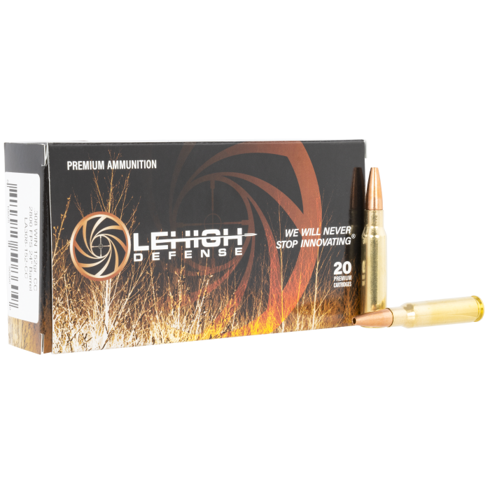 Lehigh Defense 308 Winchester 152 Grain Controlled Chaos