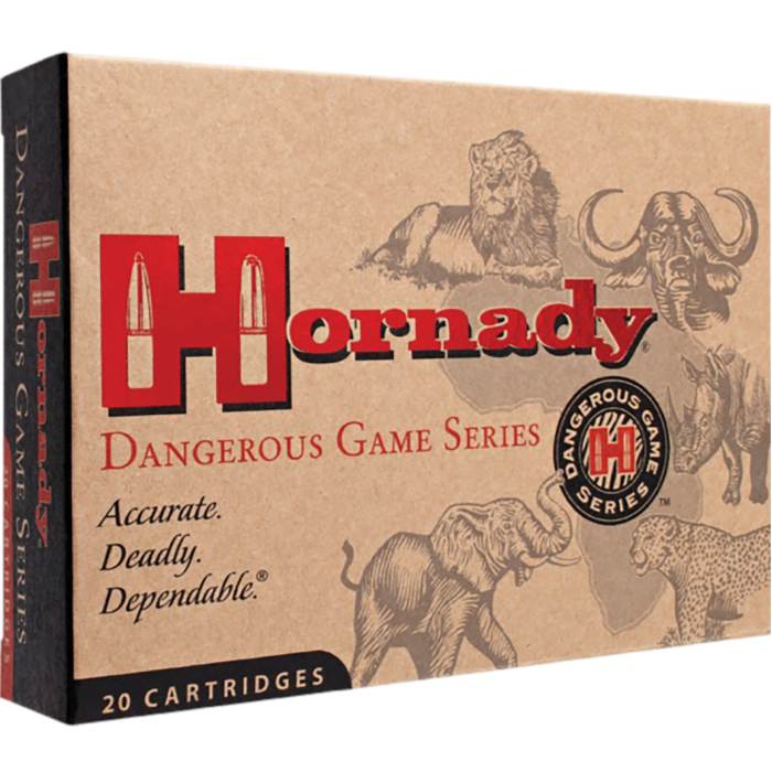 Hornady Dangerous Game 375 H&H Mag 270 Gr InterLock Spire Point Recoil Proof Hornady Dangerous Game 375 H&H Mag 270 Gr InterLock Spire Point Recoil Proof