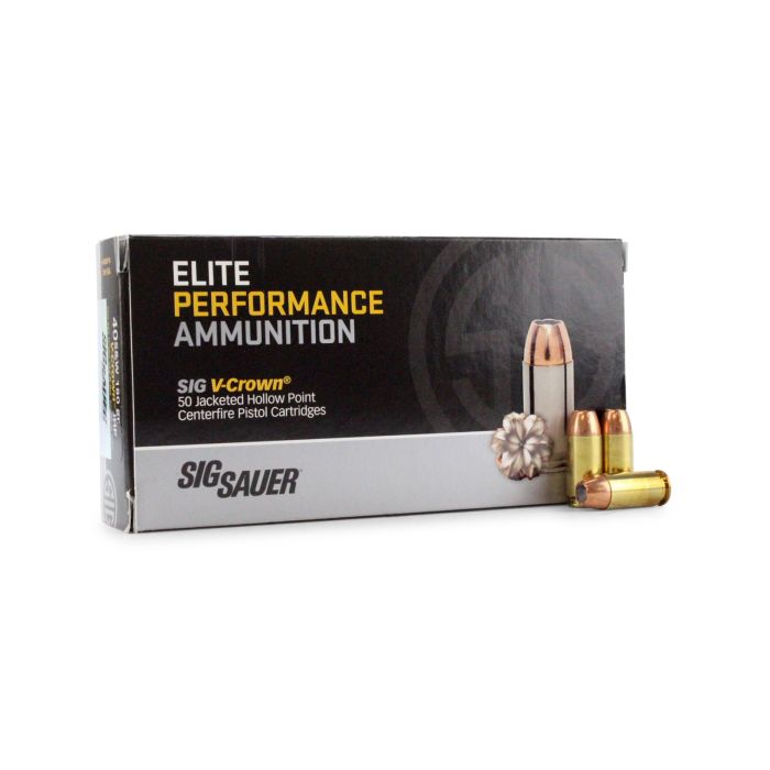 Sig Sauer Elite 40 S&W V-Crown 180 Gr JHP