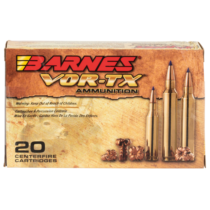 Barnes Bullets Vor-tx 30-06 Springfield 180 Grain TTSX
