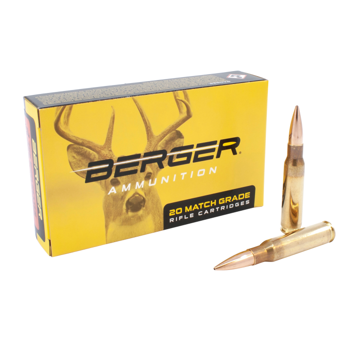 Berger Bullets Classic Hunter 308 Winchester 168 Grain Hybrid Boat-Tail