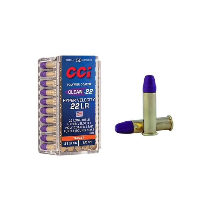 Cci Clean-22 22 LR 31 Grain LN Purple Cci Clean-22 22 LR 31 Grain LN Purple
