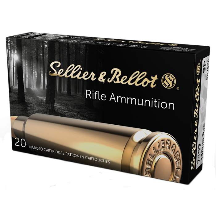 Sellier & Bellot Rifle 7x57mm Mauser 140 Grain Soft Point