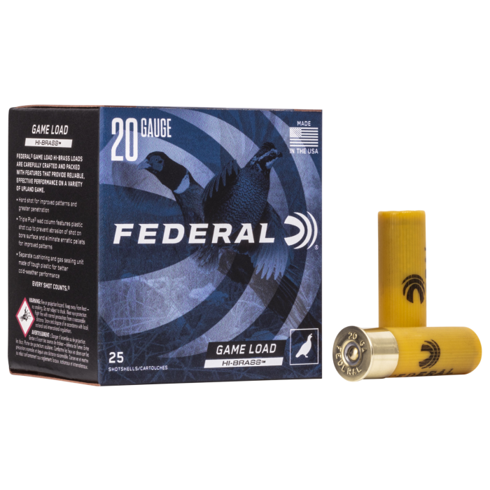 Federal Game-shok 20 Gauge 2.75 1 oz 4 Shot H2044 Federal Game-shok 20 Gauge 2.75 1 oz 4 Shot H2044