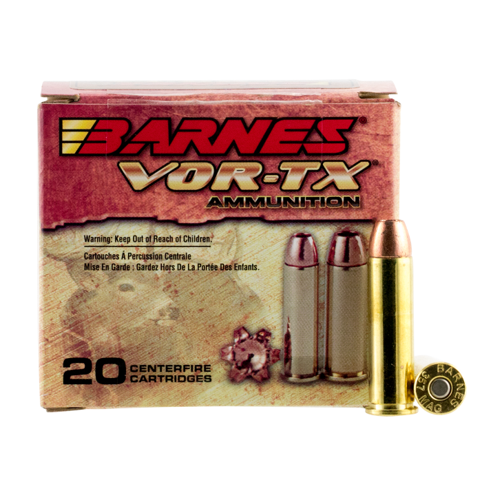 Barnes Vor-tx 357 Magnum 140 Grain Barnes VOR-TX XPB 21543 Barnes Vor-tx 357 Magnum 140 Grain Barnes VOR-TX XPB 21543