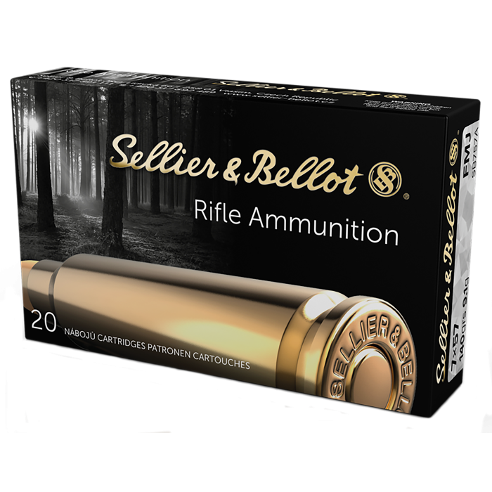Sellier & Bellot Rifle 7x57mm Mauser 140 Grain FMJ