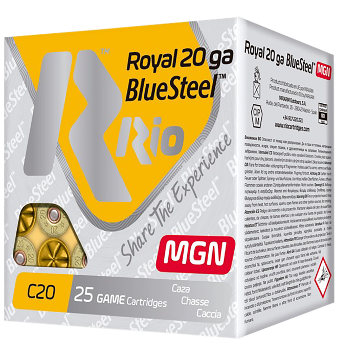 Rio 20 Gauge 3 1 oz 2 Shot Steel