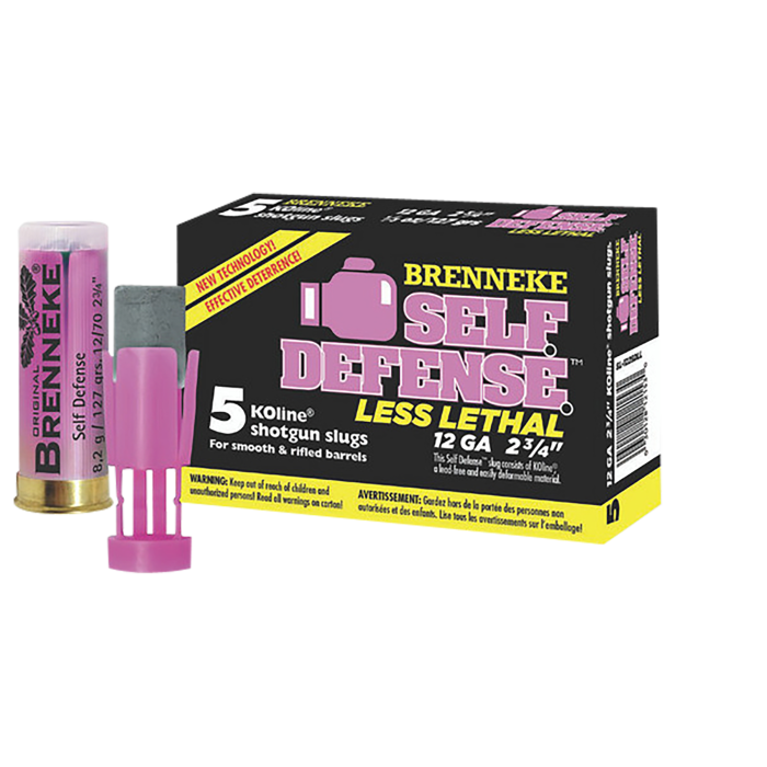 Brenneke Self Defense 12 Gauge 2.75 1/3 oz Sabot Slug SL122SDLL
