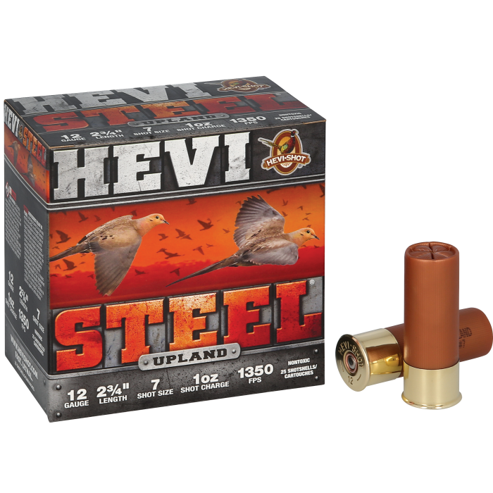 HEVI-Shot HEVIXII 12 Gauge 2.75 1 oz #7 Steel/Bismuth Upland Ammo