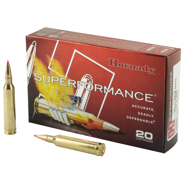 Hornady Superformance 7mm Rem Mag 139 Gr Super Shock Tip Hornady Superformance 7mm Rem Mag 139 Gr Super Shock Tip