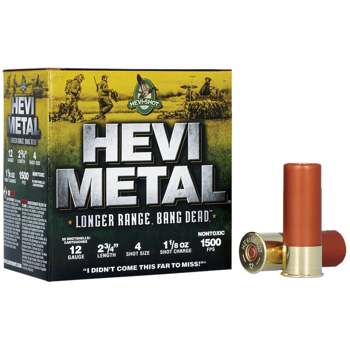 Hevi-metal (vista) Hevi-metal 12 Gauge 2.75 1 1/8 oz 4 Shot HS38704