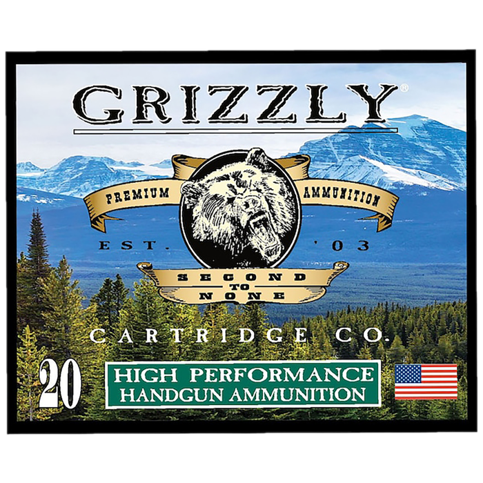Grizzly .38 Special +P 148gr FMJ Flat Point Target Ammo Grizzly .38 Special +P 148gr FMJ Flat Point Target Ammo
