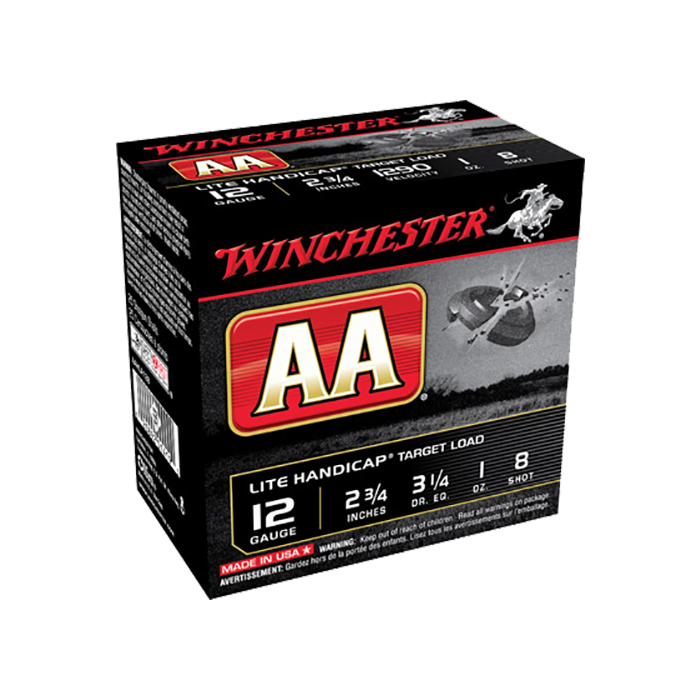Winchester Aa 12 Gauge 2.75 1 oz 8 Shot AAHLA128